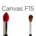 blank canvas cosmetics contour brush