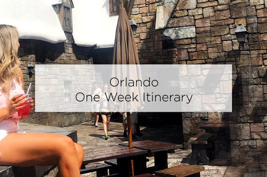 orlando one week itinerary